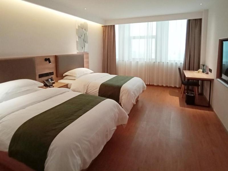 Greentree Inn Jiujiang Railway Station Business Hotel Zewnętrze zdjęcie