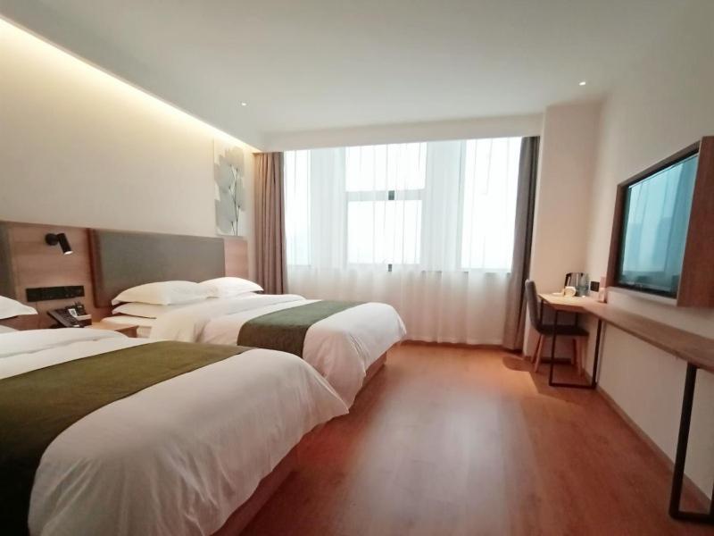 Greentree Inn Jiujiang Railway Station Business Hotel Zewnętrze zdjęcie